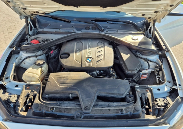 BMW Seria 1 cena 29500 przebieg: 204500, rok produkcji 2012 z Wąbrzeźno małe 154
